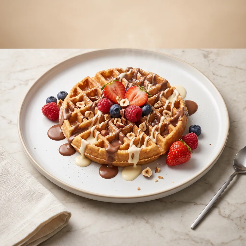 Black White Prime Waffle (2 Kişilik)